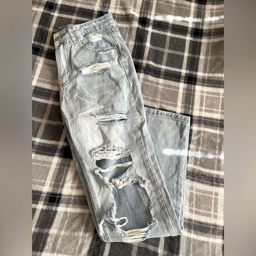 Mom jeans fit comfortably!